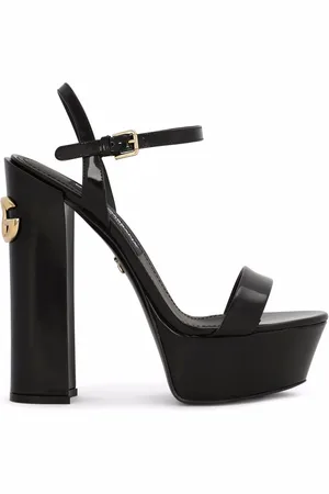 Dolce & Gabbana Logo-plaque platform sandals