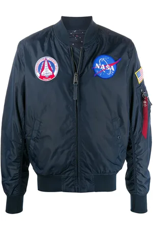 Alpha Industries NASA embroidered bomber jacket