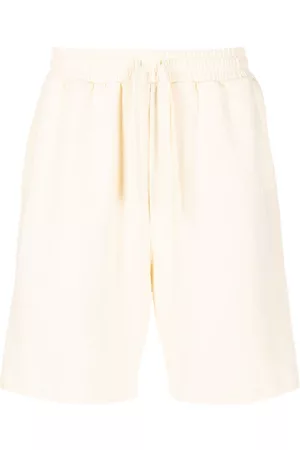 Nanushka Drawstring organic cotton track shorts