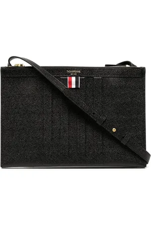 Thom Browne Pebbled pouch shoulder bag