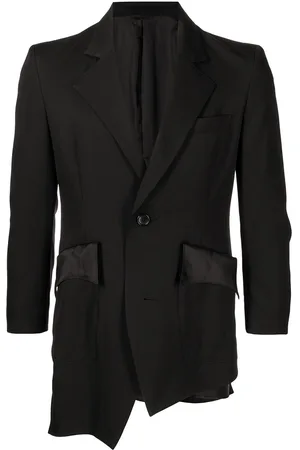 Sulvam Asymmetric-hem blazer