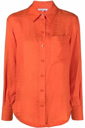 Patrizia Pepe Button-up long-sleeve shirt