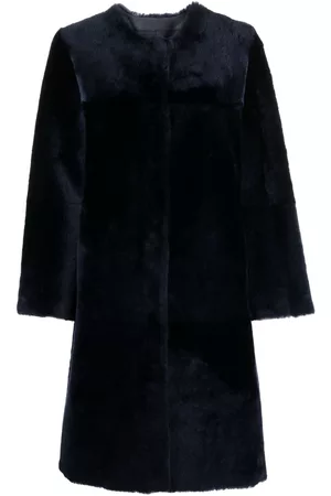 LISKA Reversible leather shearling coat
