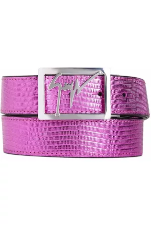 Giuseppe Zanotti Logo-buckle belt