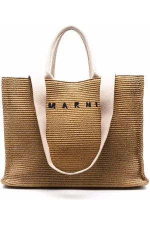 Marni Logo shopper tote