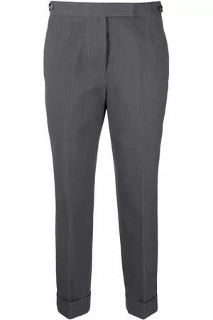Thom Browne High-waisted cropped trousers
