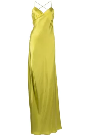 Michelle Mason V-neck silk dress