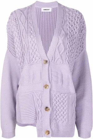 AMBUSH Patchwork knitted cardigan