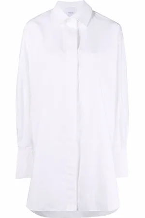 Patou Organic-cotton mini shirtdress