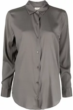 Paula Long-sleeve silk shirt