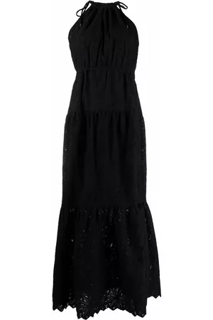 Michael Kors Embroidered cotton maxi dress