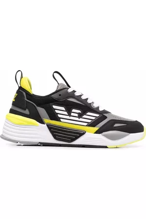 EA7 Side logo-print sneakers