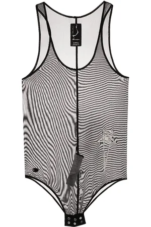 Rick Owens Embroidered-logo tank top