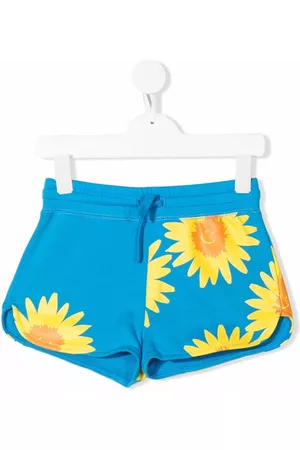 Stella McCartney Floral drawstring shorts