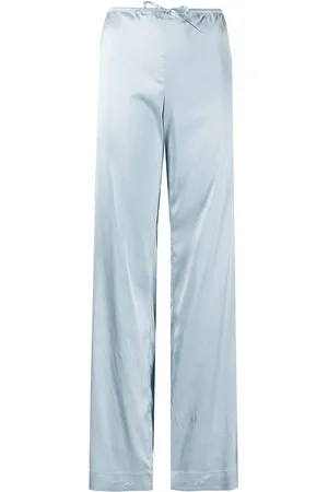 Jacquemus Wide-leg satin trousers