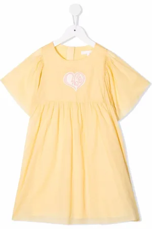 Chloé Logo print flared dress