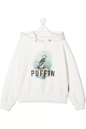 Le pandorine Puffin graphic-print hoodie