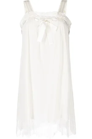 SHIATZY CHEN Lace-panelled mini dress
