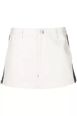 MONSE Side-zipper denim shorts