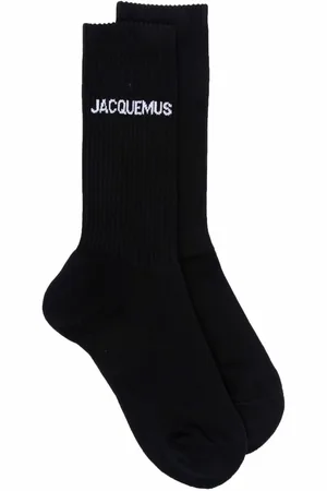 Jacquemus Les Chaussettes logo-intarsia socks