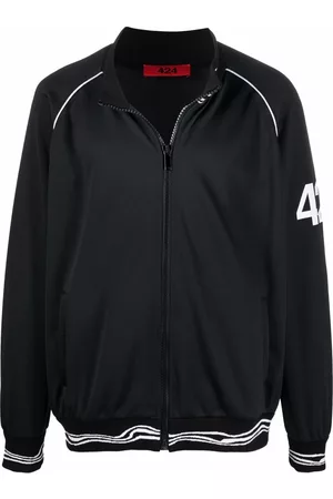 424 FAIRFAX Zipped track jacket
