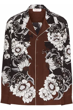VALENTINO GARAVANI Graphic-print button-fastening shirt