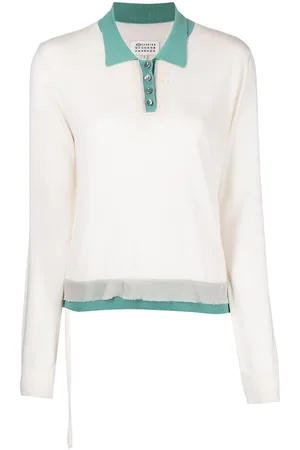 Maison Margiela Knitted polo top