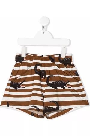 Mini Rodini Crocodile-print shorts