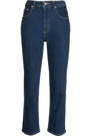 TU ES MON TRESOR The Rose Quartz mid-rise cropped skinny jeans