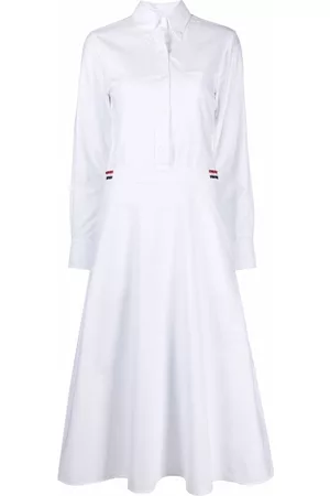 Thom Browne RWB tab shirt dress