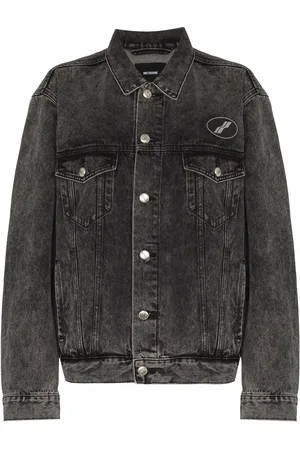 We11 Done Logo patch denim jacket