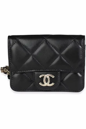 CHANEL CC diamond-quilted belt bag