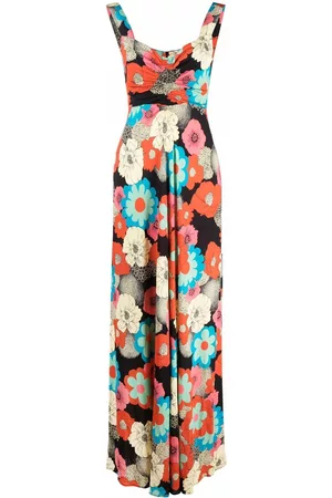 La DoubleJ Lauren floral-print maxi dress