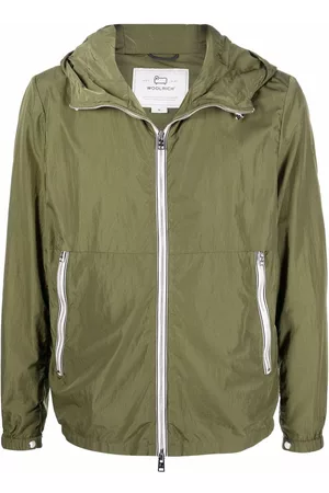 Woolrich Hooded zip-fastening jacket