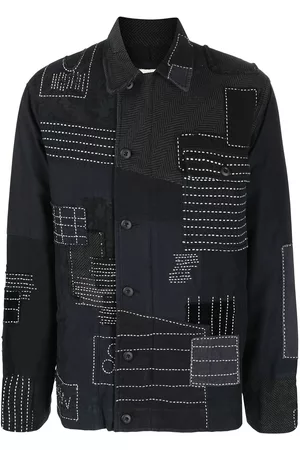 Maharishi Patchwork-detail shirt jacket
