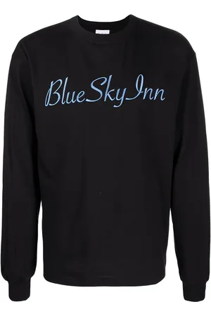 BLUE SKY INN Embroidered logo sweater