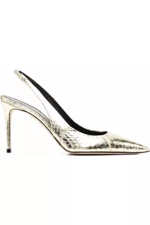 Scarosso X Brian Atwood Sutton slingback pumps