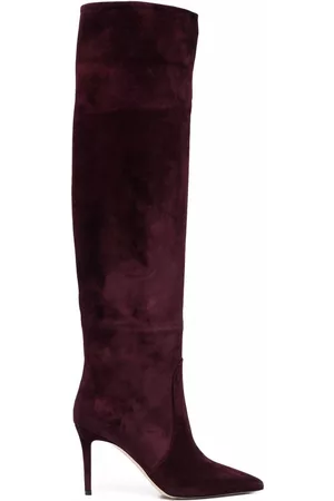Scarosso X Brian Atwood Carra suede boots
