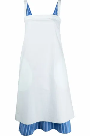 SUNNEI Double-layered slip dress