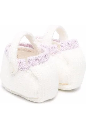LA STUPENDERIA Slippers - Chunky knit cotton slippers