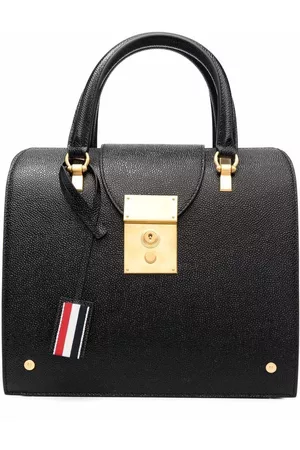 Thom Browne Mrs.Thom pebble-texture satchel bag