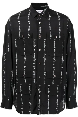 Ports V Graphic-print multi-pocket shirt