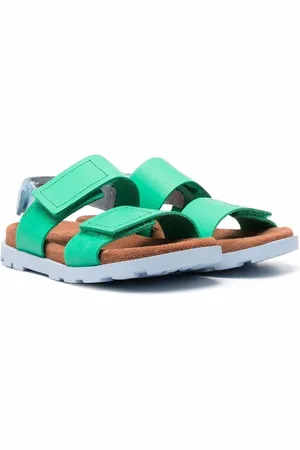 Camper Brutus touch-strap leather sandals