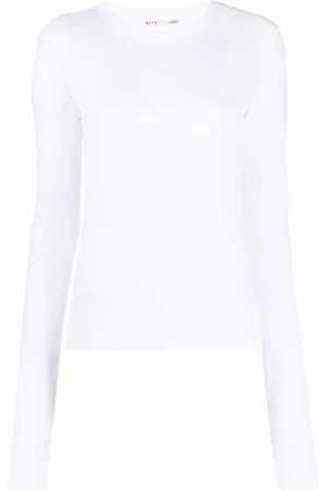 BITE Semi-sheer cotton T-shirt