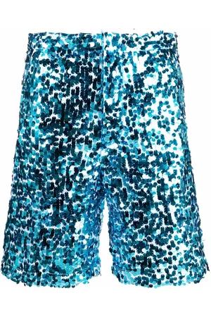 Plan C Sequinned Bermuda shorts