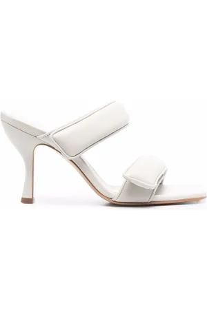 Gia Borghini Double-strap leather mules