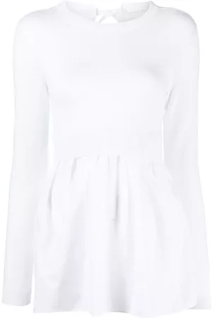 Patou Layered panelled jumper