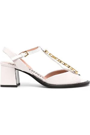 Moschino Logo-lettering 55mm sandals