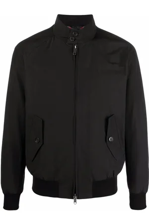 Baracuta Men Bomber Jackets - High-neck bomber jacket