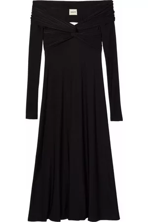 Khaite Cerna off-shoulder midi dress